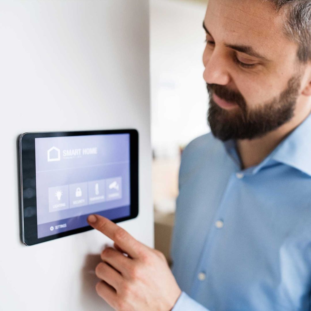 Smart-Home Bedienpanel